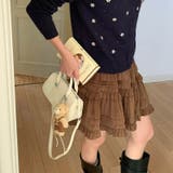 ミレニアル学園風 「レイヤード美学」ウエストゴム ベルベット | 17kg | 詳細画像37 