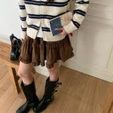 ミレニアル学園風 「レイヤード美学」ウエストゴム ベルベット | 17kg | 詳細画像48 