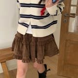 ミレニアル学園風 「レイヤード美学」ウエストゴム ベルベット | 17kg | 詳細画像51 