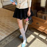 ミレニアル学園風 「レイヤード美学」ウエストゴム ベルベット | 17kg | 詳細画像6 