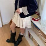 ミレニアル学園風 「レイヤード美学」ウエストゴム ベルベット | 17kg | 詳細画像65 