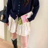 ミレニアル学園風 「レイヤード美学」ウエストゴム ベルベット | 17kg | 詳細画像82 