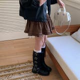 ミレニアル学園風 「レイヤード美学」ウエストゴム ベルベット | 17kg | 詳細画像89 