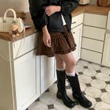 ミレニアル学園風 「レイヤード美学」ウエストゴム ベルベット | 17kg | 詳細画像90 