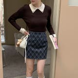 ミレニアル学園風 「インテリ優等生」配色切り替え フェイクレイヤード | 17kg | 詳細画像11 