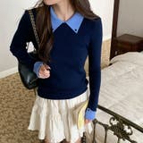 ミレニアル学園風 「インテリ優等生」配色切り替え フェイクレイヤード | 17kg | 詳細画像13 