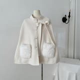 甘辛系ガールズ 「お嬢様ケープ」オーダーメイドボタンフォックスファー付きポケット… | 17kg | 詳細画像2