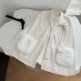 甘辛系ガールズ 「お嬢様ケープ」オーダーメイドボタンフォックスファー付きポケット… | 17kg | 詳細画像11