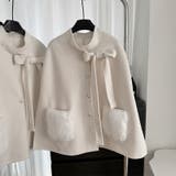 甘辛系ガールズ 「お嬢様ケープ」オーダーメイドボタンフォックスファー付きポケット… | 17kg | 詳細画像4