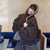 ユニセックス☆リバーシブル着用可中綿ジャケットゆったり 防寒 厚手ジャケット | 17kg | 詳細画像1 