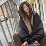 ユニセックス☆リバーシブル着用可中綿ジャケットゆったり 防寒 厚手ジャケット | 17kg | 詳細画像10 