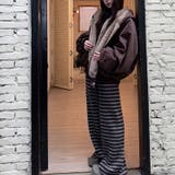 ユニセックス☆リバーシブル着用可中綿ジャケットゆったり 防寒 厚手ジャケット | 17kg | 詳細画像12 