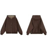 ユニセックス☆リバーシブル着用可中綿ジャケットゆったり 防寒 厚手ジャケット | 17kg | 詳細画像15 