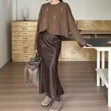 ゆるカワコーデ☆ビーズ装飾 ショート丈長袖Tシャツ | 17kg | 詳細画像5