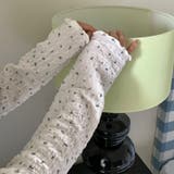 ゆるカワコーデ☆小花柄 ハイネック 風合い素材インナー トップス | 17kg | 詳細画像6 