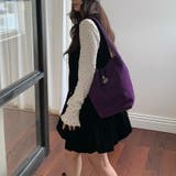 ゆるカワコーデ☆小花柄 ハイネック 風合い素材インナー トップス | 17kg | 詳細画像8 