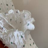 ゆるカワコーデ☆小花柄 ハイネック 風合い素材インナー トップス | 17kg | 詳細画像10 