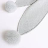 ゆるカワコーデ☆スカーフ付き デザイン性 上品 ウールコート | 17kg | 詳細画像28 