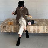 ゆるカワコーデ☆スカーフ付き デザイン性 上品 ウールコート | 17kg | 詳細画像38 