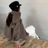 ゆるカワコーデ☆スカーフ付き デザイン性 上品 ウールコート | 17kg | 詳細画像40 