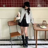 ゆるカワコーデ☆スカーフ付き デザイン性 上品 ウールコート | 17kg | 詳細画像60 