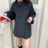 リラックスコレクター☆スタンドカラー ウール ダブルフェイス コート | 17kg | 詳細画像1 