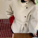 リラックスコレクター☆スタンドカラー ウール ダブルフェイス コート | 17kg | 詳細画像13 