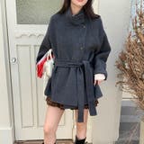 ダークグレー | リラックスコレクター☆スタンドカラー ウール ダブルフェイス コート | 17kg