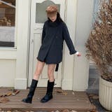 リラックスコレクター☆スタンドカラー ウール ダブルフェイス コート | 17kg | 詳細画像24 