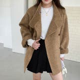 リラックスコレクター☆スタンドカラー ウール ダブルフェイス コート | 17kg | 詳細画像28 