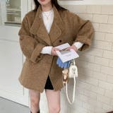 リラックスコレクター☆スタンドカラー ウール ダブルフェイス コート | 17kg | 詳細画像7 