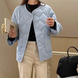 気負わず快適☆キルティング切替 軽量 中綿 ジャケット | 17kg | 詳細画像23 