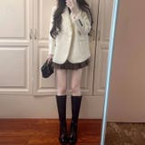 ゆるカワコーデ☆上品エレガントウール混テーラードコート | 17kg | 詳細画像9 