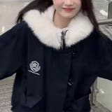 気負わず快適☆中綿ジャケットショート丈 ボア切替 | 17kg | 詳細画像12 