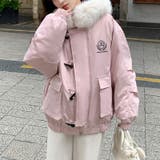 気負わず快適☆中綿ジャケットショート丈 ボア切替 | 17kg | 詳細画像18 