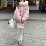 気負わず快適☆中綿ジャケットショート丈 ボア切替 | 17kg | 詳細画像21 