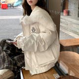 気負わず快適☆中綿ジャケットショート丈 ボア切替 | 17kg | 詳細画像25 