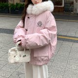 気負わず快適☆中綿ジャケットショート丈 ボア切替 | 17kg | 詳細画像5 