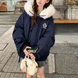 気負わず快適☆中綿ジャケットショート丈 ボア切替 | 17kg | 詳細画像28 