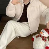 ゆるカワコーデ☆コーデュロイ パン服 襟付き 中綿 厚手ショート丈ジャケット | 17kg | 詳細画像7 