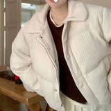 ゆるカワコーデ☆コーデュロイ パン服 襟付き 中綿 厚手ショート丈ジャケット | 17kg | 詳細画像8 