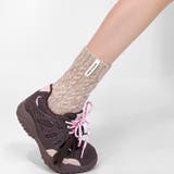 立体ケーブル編みニットソックスミドル丈 ウールソックス | 17kg | 詳細画像9 