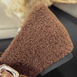 ソックス付きファーシューズワンストラップ ドットソール | 17kg | 詳細画像12 