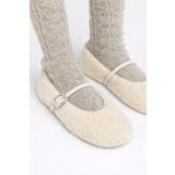 ソックス付きファーシューズワンストラップ ドットソール | 17kg | 詳細画像3 