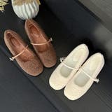 ソックス付きファーシューズワンストラップ ドットソール | 17kg | 詳細画像4 