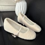 ソックス付きファーシューズワンストラップ ドットソール | 17kg | 詳細画像21 