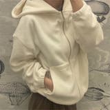 ゆるカワコーデ☆ボアフリース フード付きスウェットアウター | 17kg | 詳細画像1 
