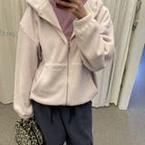 ゆるカワコーデ☆ボアフリース フード付きスウェットアウター | 17kg | 詳細画像10 