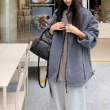 リラックスコレクター 塩系テイスト ボアフリーススタンドカラー | 17kg | 詳細画像17