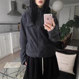 リラックスコレクター☆ボアフリース フード付き ショート丈アウター | 17kg | 詳細画像2 